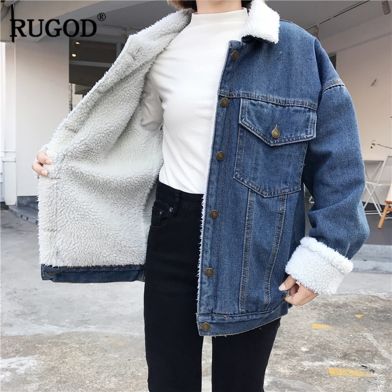 Куртка RUGOD Женская теплая с длинным рукавом | одежда