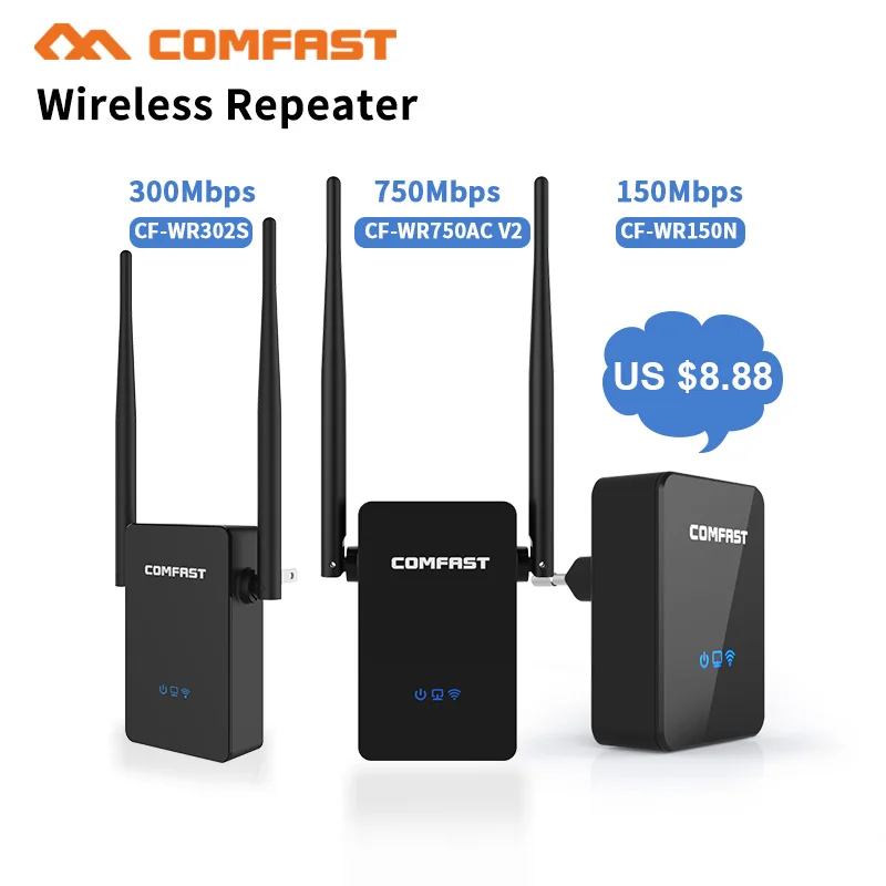 Мини Wi-Fi роутер wireless-N сеть ретранслятор большой диапазон расширитель сигнала
