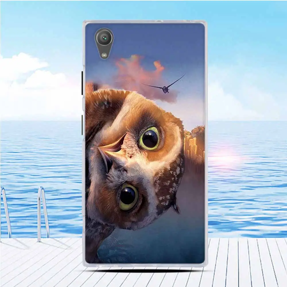 Силиконовый мягкий чехол для Sony Xperia XA1 Plus мультяшный чехол-накладка двойной G3412 |