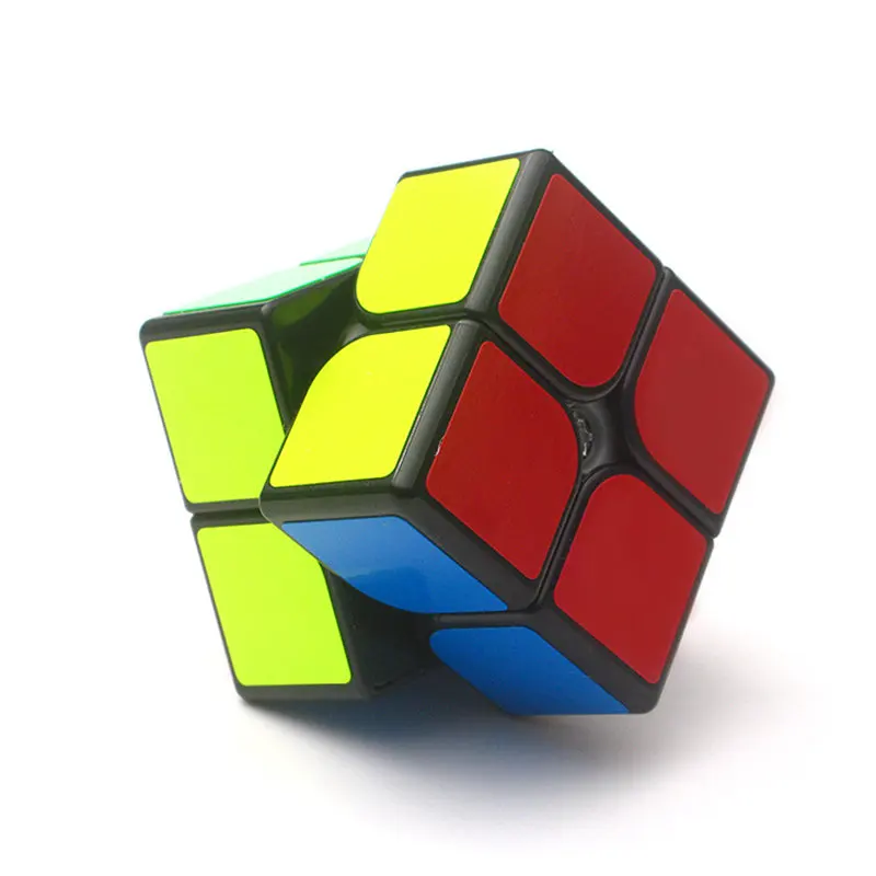 YJ 2x2 волшебный куб 2x2x2 2 слоя скоростной Куб Профессиональная игрушка головоломка