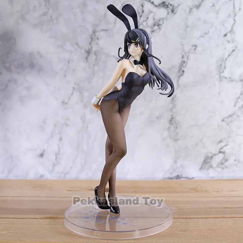 Аниме негодяй не мечтает зайчик девушка Senpai Sakurajima Mai ПВХ фигурка Коллекционная