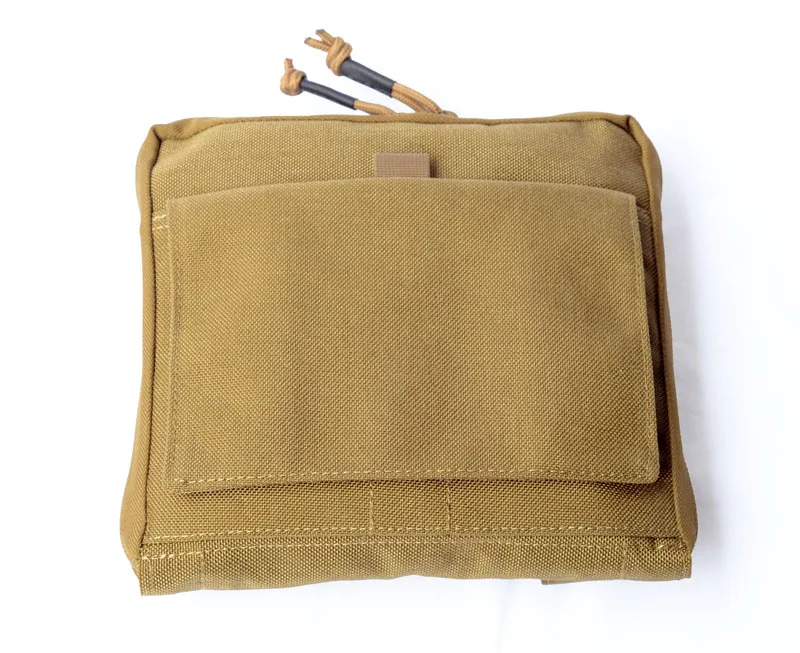 TAN TTGTACTICAL Molle Военная сумка-Органайзер Военная Низкопрофильная Боевая Поясная Сумка военный боевой аксессуар сумка Cordura нейлон 1000D - Цвет: TAN