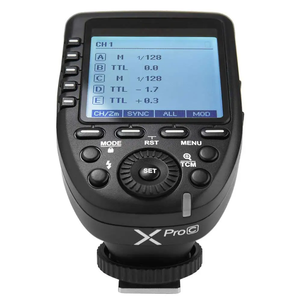 UK Stock Godox Xpro 2 4G TTL беспроводной передатчик Flash Trigger для Canon Nikon Sony Olympus Fuji Camera
