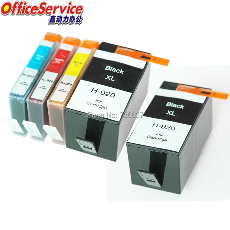 1 черный совместимый чернильный картридж для HP920 HP 920 XL (CD975AE CD975AA) подходит Officejet 6000