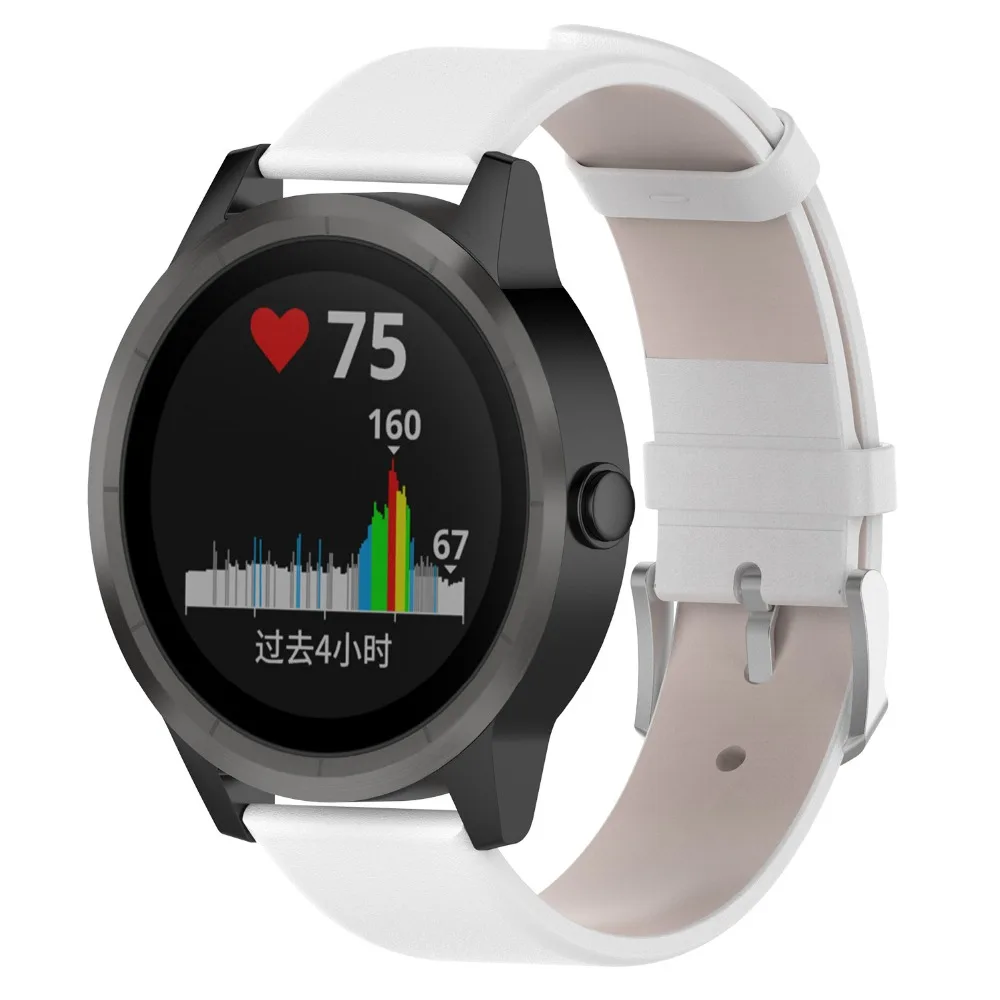 Новый кожаный ремешок COMLYO для часов Garmin Vivoactive 3 vivomove HR сменный Браслет