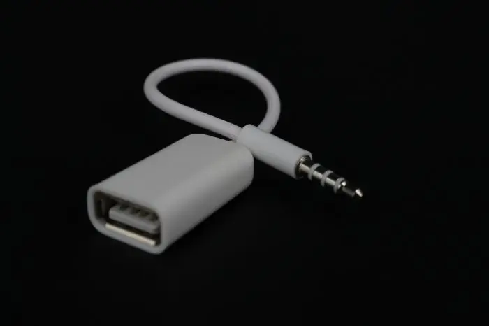 Горячая Распродажа новинка 3 5 мм штекер аудиоразъем AUX для USB 2 0 тип A Женский
