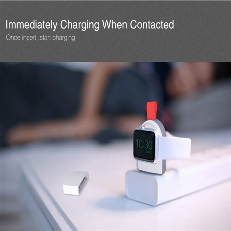 KingFriend портативное беспроводное зарядное устройство для Apple Watch 4/3/2/1 серия