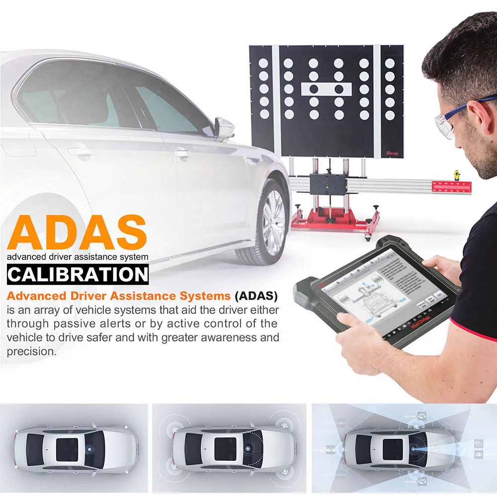 Autel MaxiCOM MK908 Диагностический Авто OBD2 Scarner автомобильный диагностический инструмент ECU кодирование полный код считыватель сканер инструмент pk launch X431