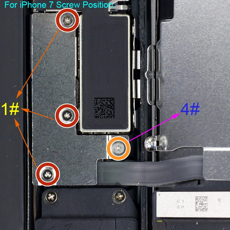 Y Совет 0,6 мм Tri Wing отвертка разбирать инструмент с 60 шт. tri-point Y000 винты для iPhone 7 7 Plus