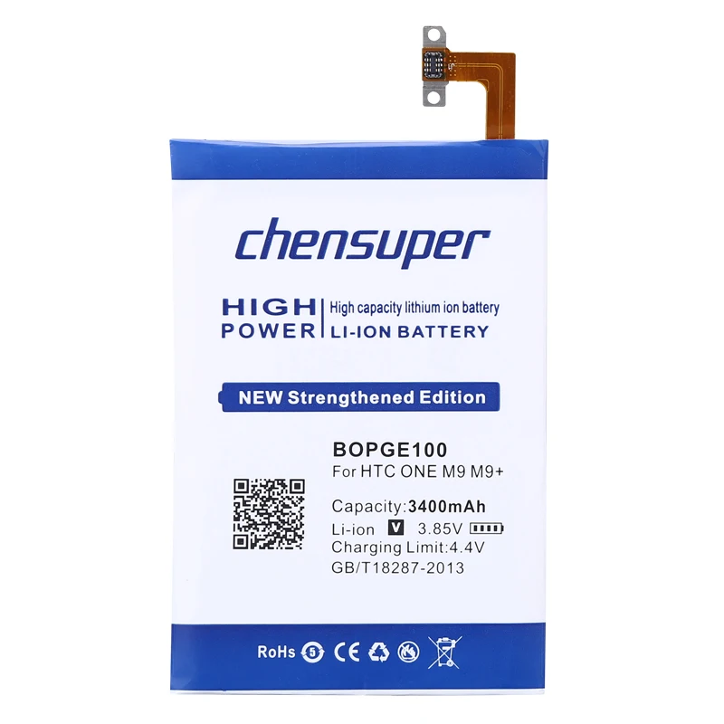 100% оригинал chensuper 3400 мАч BOPGE100 B0PGE100 для HTC ONE M9 батарея + M9W One Plus M9pt Hima Ultra 0PJA10
