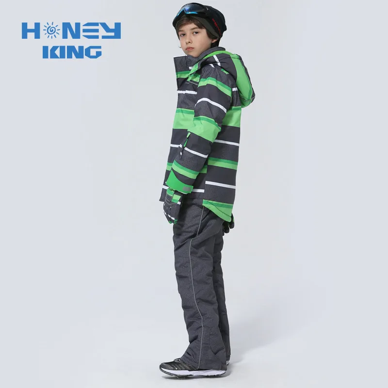 Куртка лыжная детская водонепроницаемая ветрозащитная зимняя размеры 98-164 см