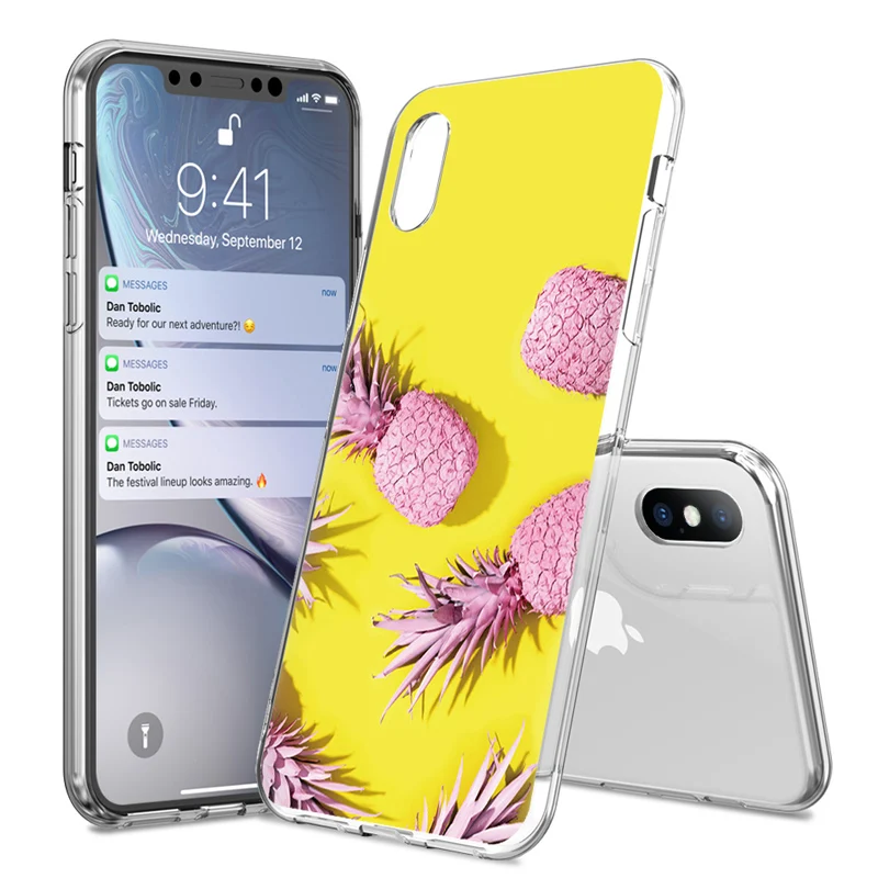 Чехол для телефона Lovebay iPhone 6 6s 7 8 Plus X XR XS Max 5 5S SE Модный Цветной Мягкий ТПУ с