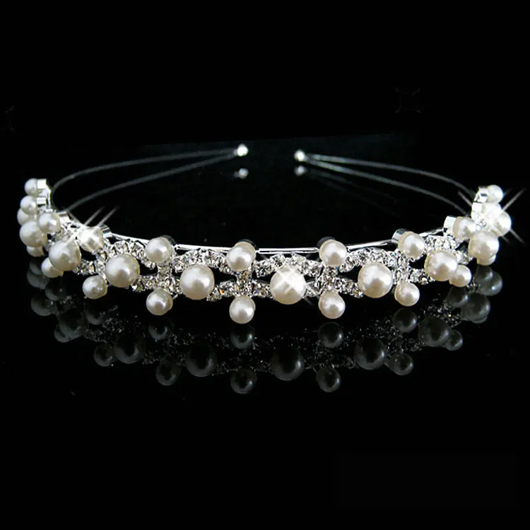Блестящая Тиара для свадебной вечеринки свадебные аксессуары волос|bridal hair
