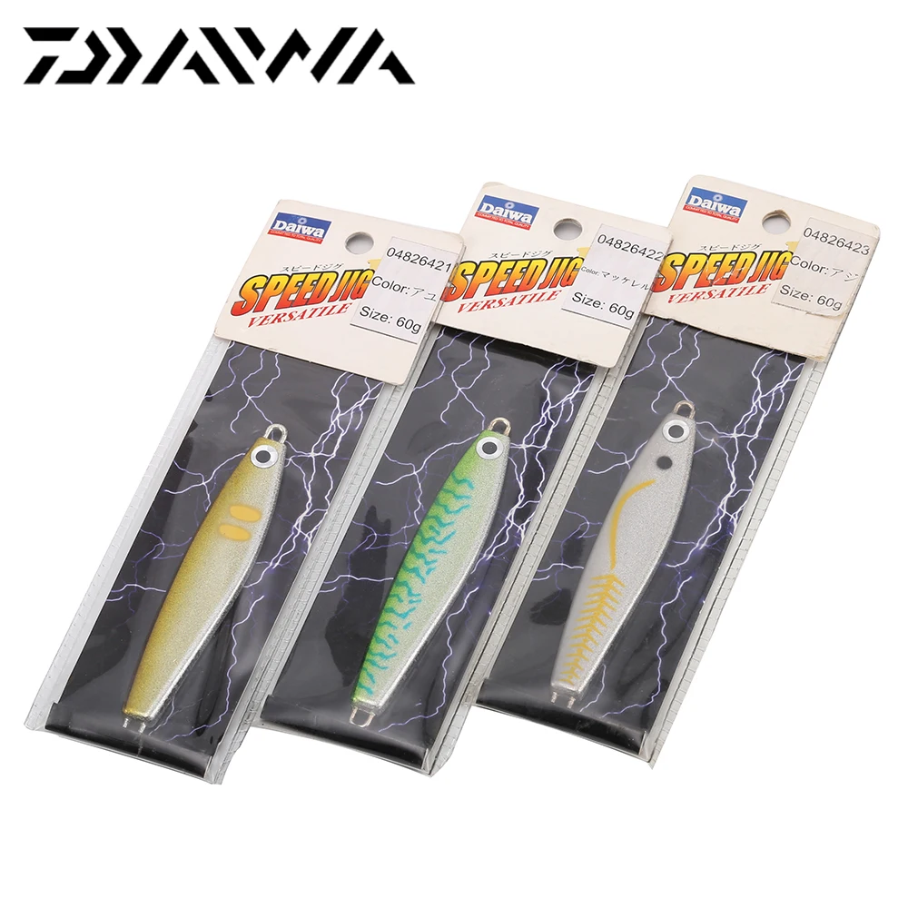 Daiwa приманка для джигггинга 1 шт. морской погружной ложки 18 г/60 мм 28 г/75 60 г/102 блесна