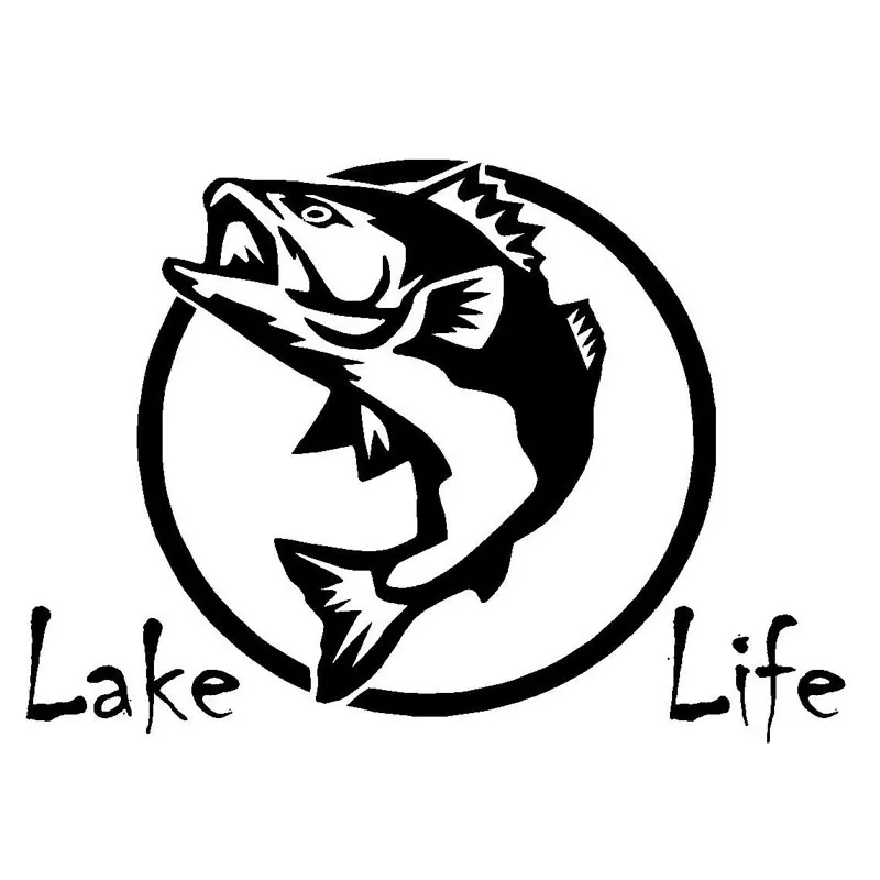 Ящик для рыболовных снастей Lake Life 17 8 см * 12 7 наклейки и деколи автомобиля лодки