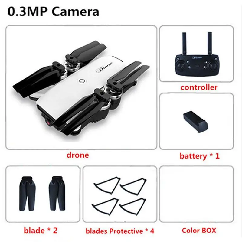 JDRC JD-20 YH-19 WI-FI с видом от первого лица 2MP Широкий формат Камера высокое режим удержания складной Квадрокоптер с дистанционным управлением Дрон против визуализации XS809HW E58 D30 - Цвет: 30W