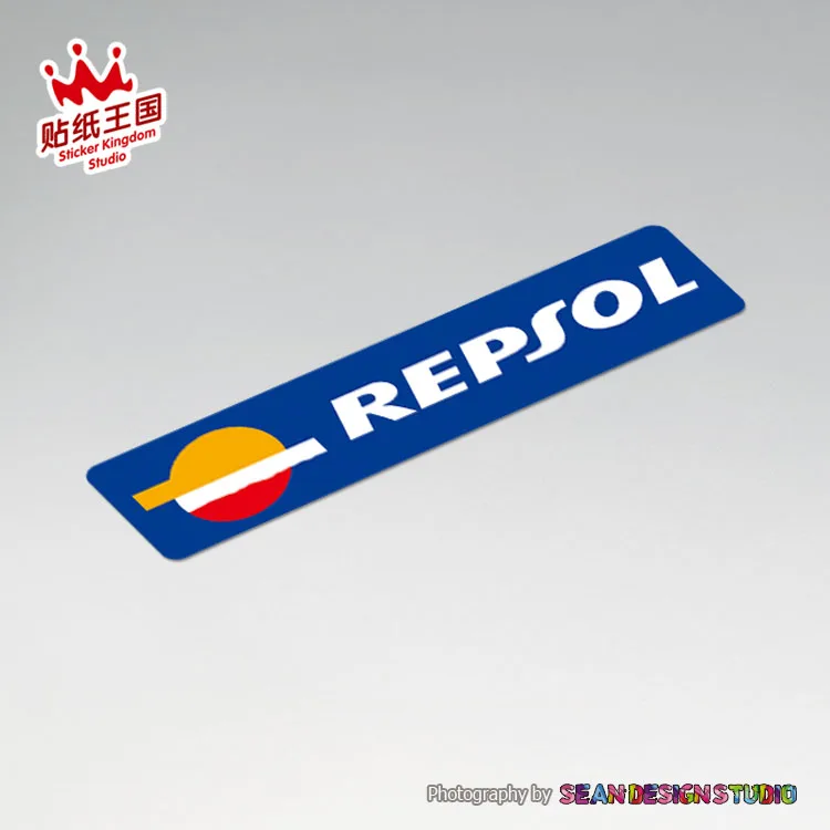 Стикеры для мотоциклетного шлема Repsol водостойкие 16 дюймов|moto decals|stickers motodecals for