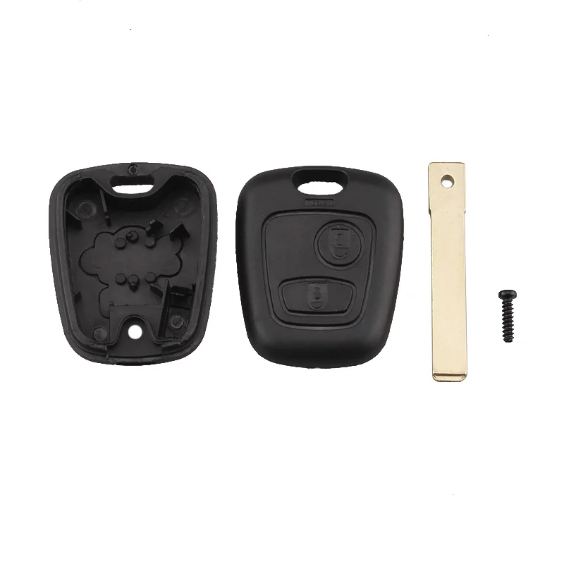 2 кнопки дистанционного ключа корпус для Peugeot 107 207 307 407 106 306 406 VA2 Blade|2 buttons key shell|2
