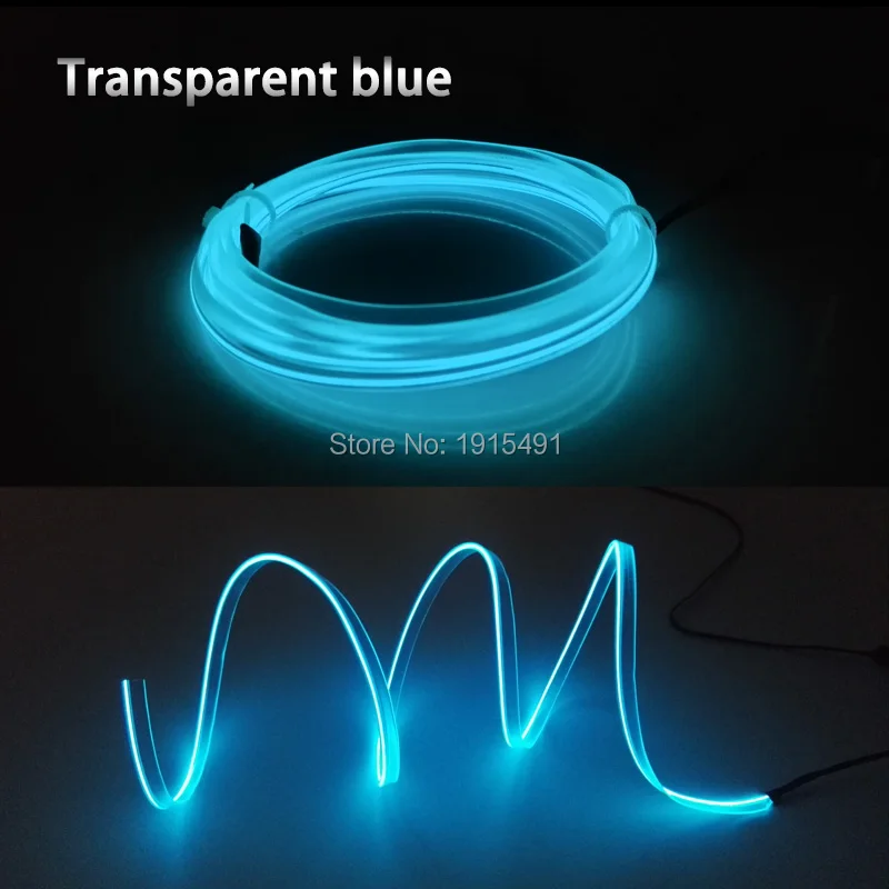 Новинка брендовая портативная неоновая Светодиодная лента 2 3 мм с юбкой