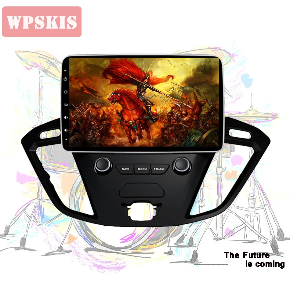 8 Core Android 10 4 Гб + 64G Мобильный DVR Авто Аудио Видео dvd плеер GPS ГЛОНАСС магнитофон для