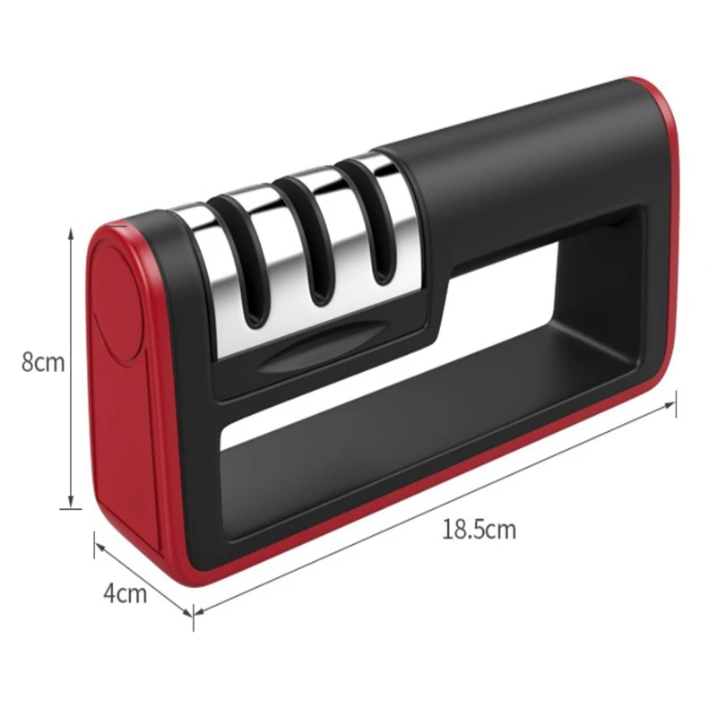Stainless Steel Ceramic Knife Sharpening Stone Diamond Sharpener Kitchen Tools Professional | Дом и сад