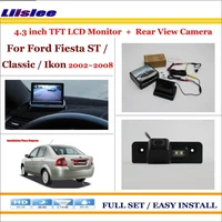 auto cam for ford fiesta st classic ikon 2002 2008 car rear camera 4 3 lcd screen monitor back up parking system accessories