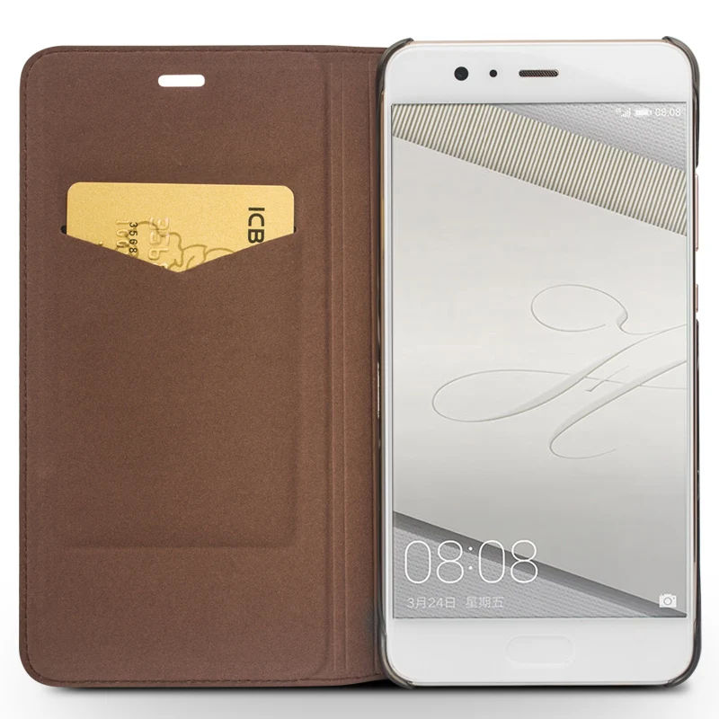 Новые чехлы QIALINO для Huawei Ascend P10 plus роскошный флип чехол из натуральной кожи Модный