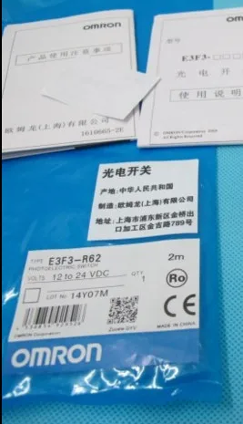 

FREE SHIPPING 100% NEW E3F3-R62 photoelectric switch sensor