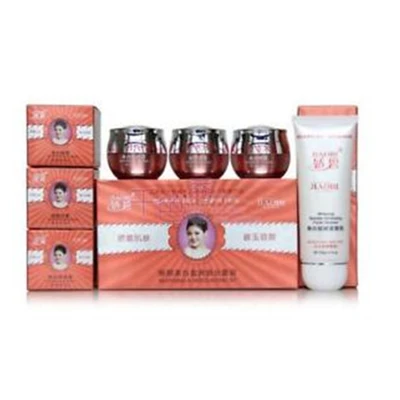 4Pcs A Set 1 Набор JiaoBi крем JiaoYan отбеливающий Ying 4 в 1 Набор для ухода за кожей Hongkong JiaoBi Jiaobiyan Отбеливающий Крем Набор - Цвет: 4Pcs A Set