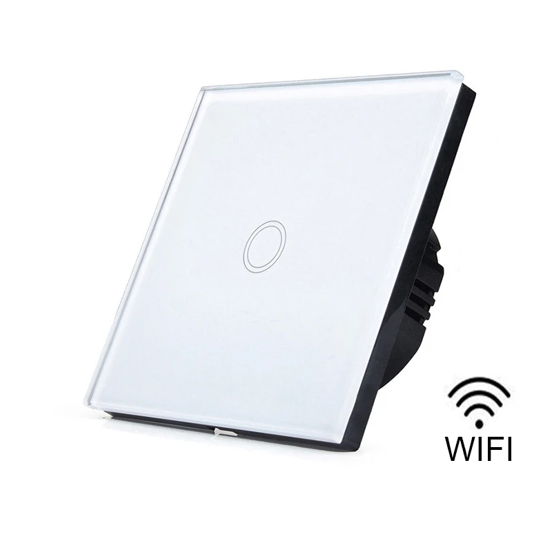ЕС Стандартный 1/2/3 местный 1 позиционный WiFi сенсорный выключатель Смарт