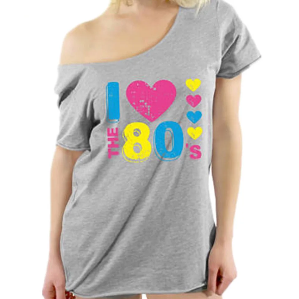 80s одежда красивая футболка для женщин топы на одно плечо Лето Vetement Femme 2021