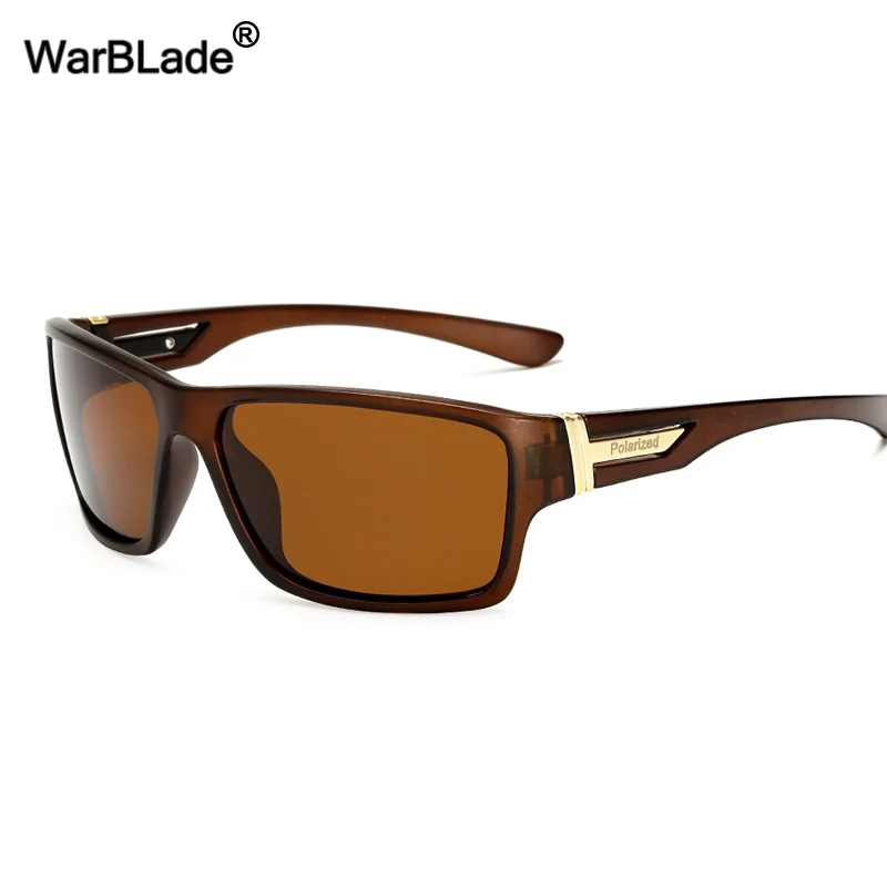

WarBLade New Fashion Sunglasses Sports Men Polarized Sunglasses Male Driving Mirrors Goggles Sun Glasses UV400 Oculos Masculino