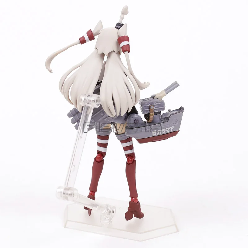 Аниме Коллекция Kantai amatsukaze Figma 240 ПВХ Фигурки Коллекционная модель игрушки куклы 15 см