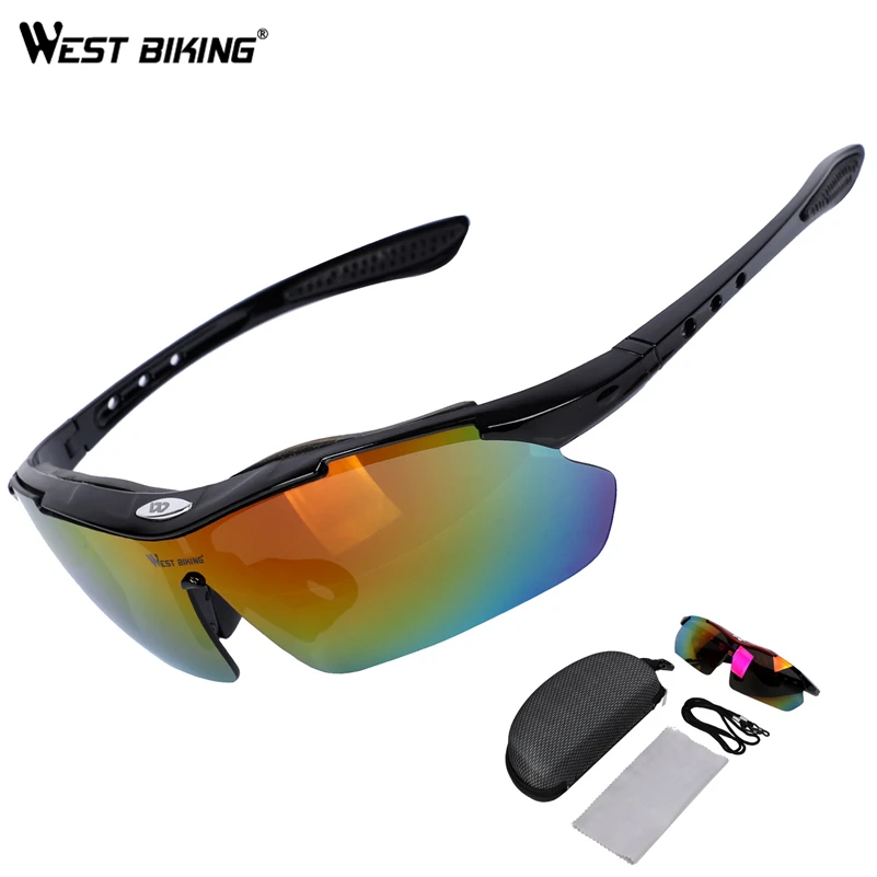 West biking ветрозащитные велосипедные очки UV400 для уличный спортивный мотоциклетный рыболовный велосипед солнцезащитные очки для велосипедистов