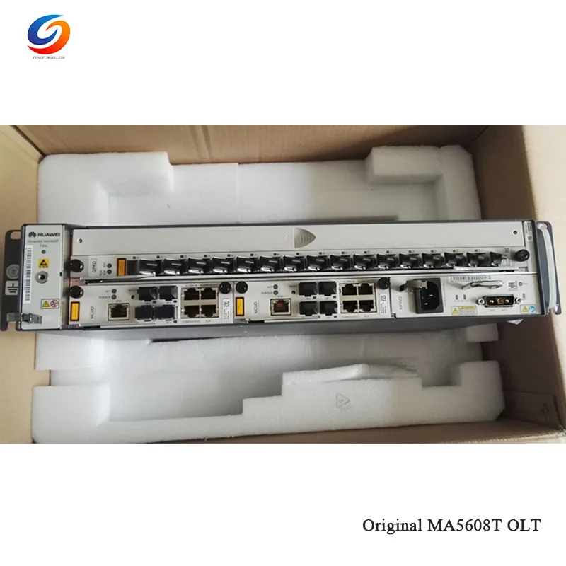 2021 Бесплатная доставка оригинальный новый HW 19 &quotдюймов OLT GPON MA5608T (постоянный ток)