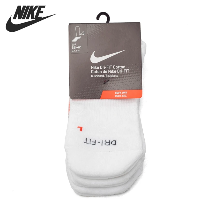 Оригинальное новое поступление Nike сухие куш NS 3PR унисекс спортивные носки (3