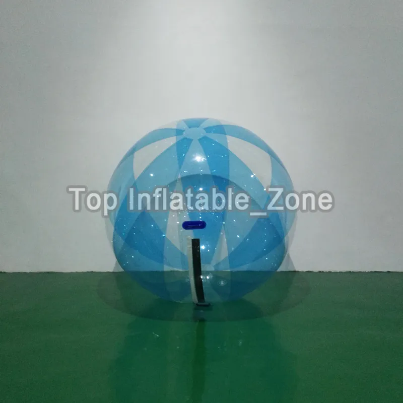 1.5m blue and clear 1,5/2 м диаметр водный прогулочный мяч для продажи TPU Материал танцевальный мяч для человека высокое качество ходьба на водяной шар для водных игр дешево - Цвет: 1.5m blue and clear