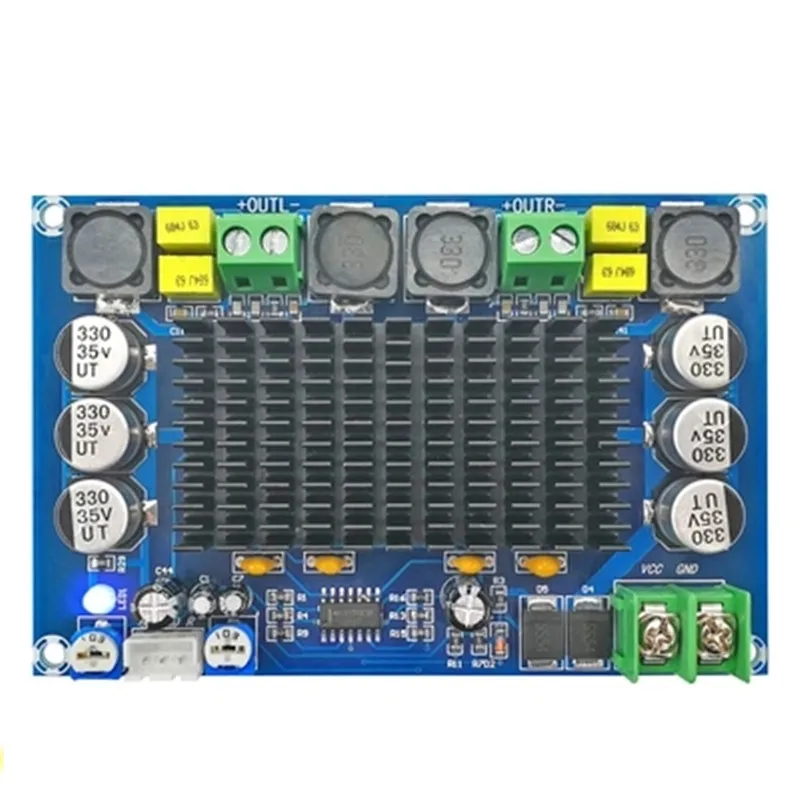 XH M569 TPA3116D2 два чип двухканальный предусилитель 150 Вт x 2 высокой мощности Цифровой
