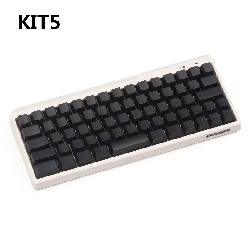 Черная пустая механическая клавиатура pbt filco minila air толстая боковая печать топ с
