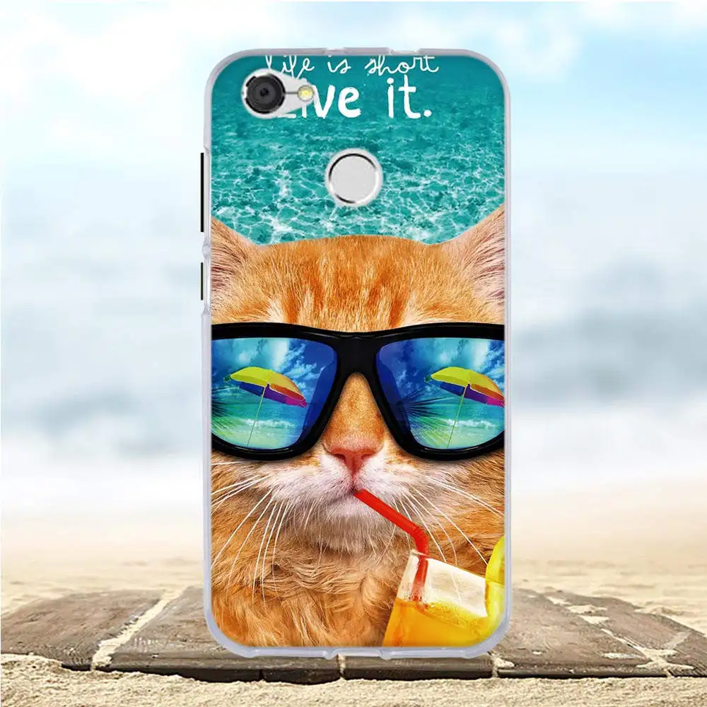 Чехол для телефона ZTE Blade A6 / Lite Ультратонкий Мягкий Силиконовый ТПУ чехол с милым