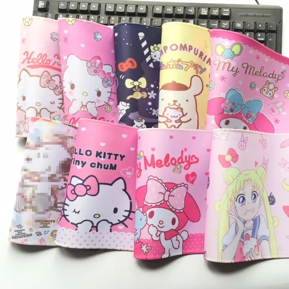 Магический коврик для мыши Kawai Kitty Pom пурин Сейлор Мун анпанман магический массив