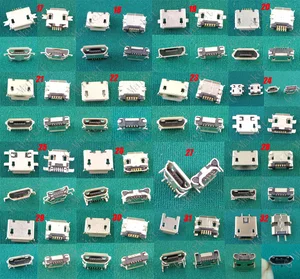 16 моделей мини микро usb Женский Разъем питания постоянного тока зарядный порт розетка 5pin для ZTE Lenovo Huawei мобильный телефон планшета