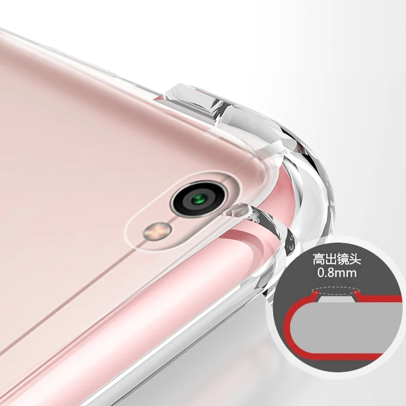 YUETUO роскошный ТПУ чехол для задней панели телефона xiaomi redmi note 5a pro prime 5 a прозрачные
