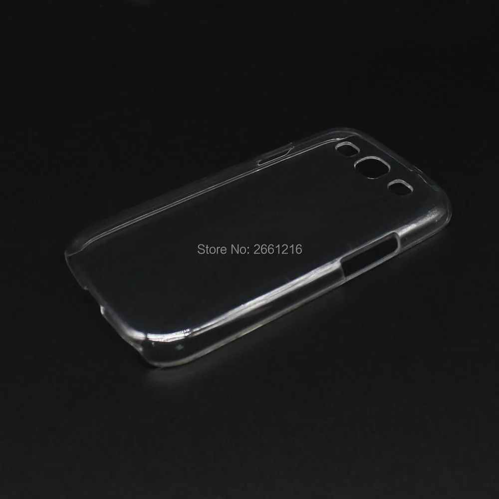 S3 i9300 Жесткий ПК чехол ультра тонкий прозрачный жесткий пластиковый защитная