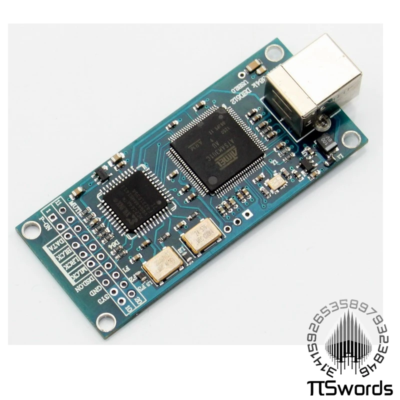 Piswords HIFI Combo 384 USB к цифровому интерфейсу I2S см. Amanero IIS поддержка DSD512 32 бит 384K выход