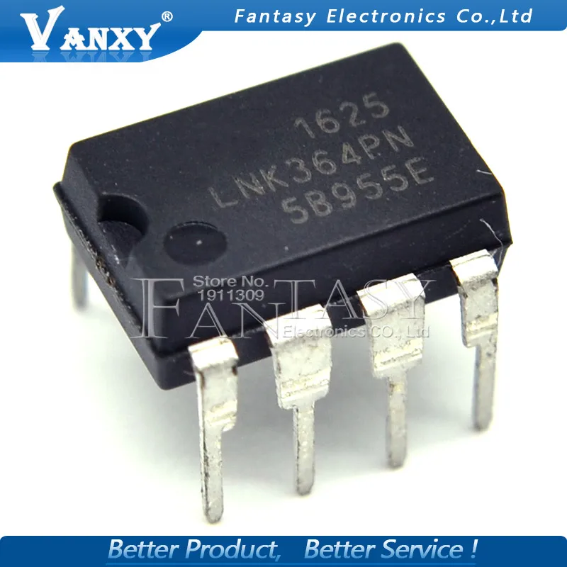 10 шт. LNK364PN DIP7 LNK364P DIP LNK364 364PN DIP-7 новое и оригинальное IC