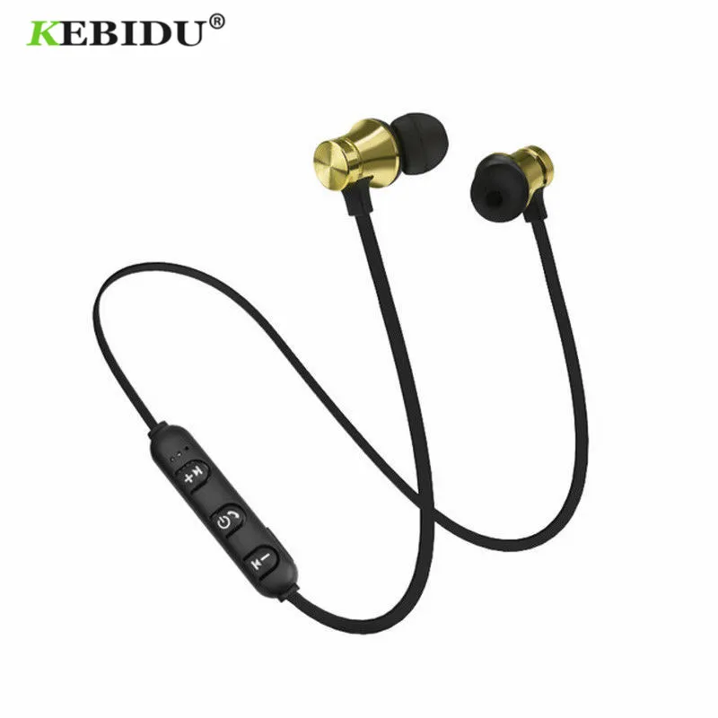 Магнитные Bluetooth-наушники Kebidu XT11 беспроводные наушники с микрофоном для iPhone Xiaomi