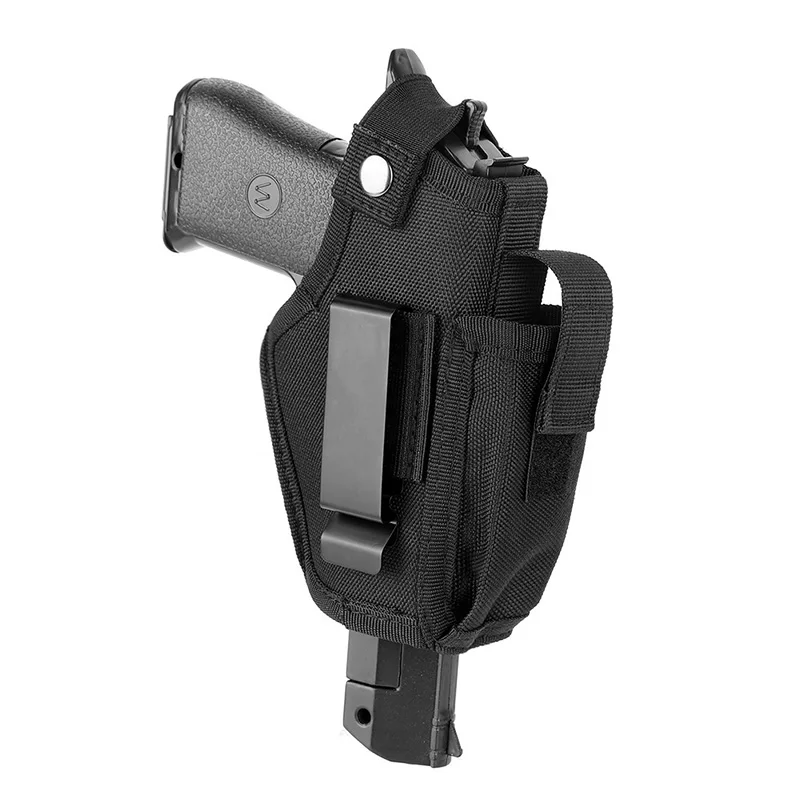 

Croppable Gun Holster Concealed Belt Metal Clip Holster Airsoft Gun Bag Hunting Articles For All Sizes Handguns