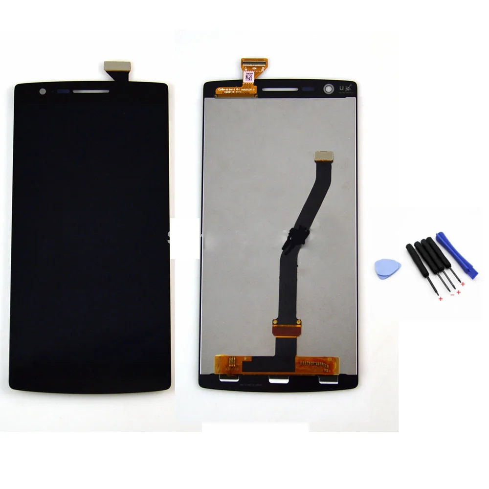 For Oneplus One 1+ LCD Display touch screen with digitizer Assembly Replacement + Free Tools Black | Мобильные телефоны и