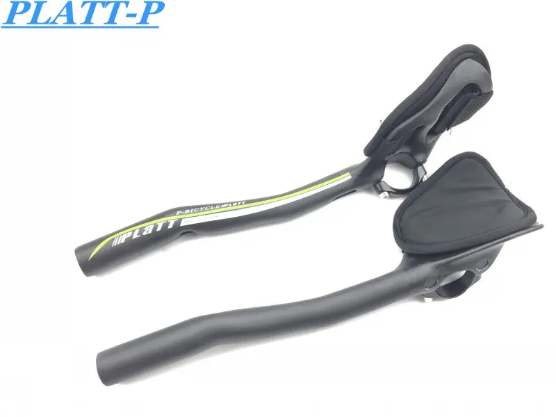 

NEW Kite 3 K Ready Shiny Rest Bar Steering Wheel Tt Full Rest Carbon Steering Wheel Road Bike TT Bar 3 Colors Bike Parts